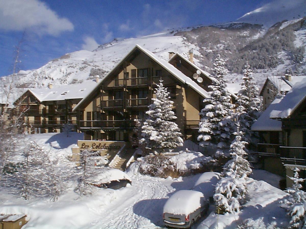 Hotel Residence Les Colchiques Le Monetier-les-Bains ภายนอก รูปภาพ