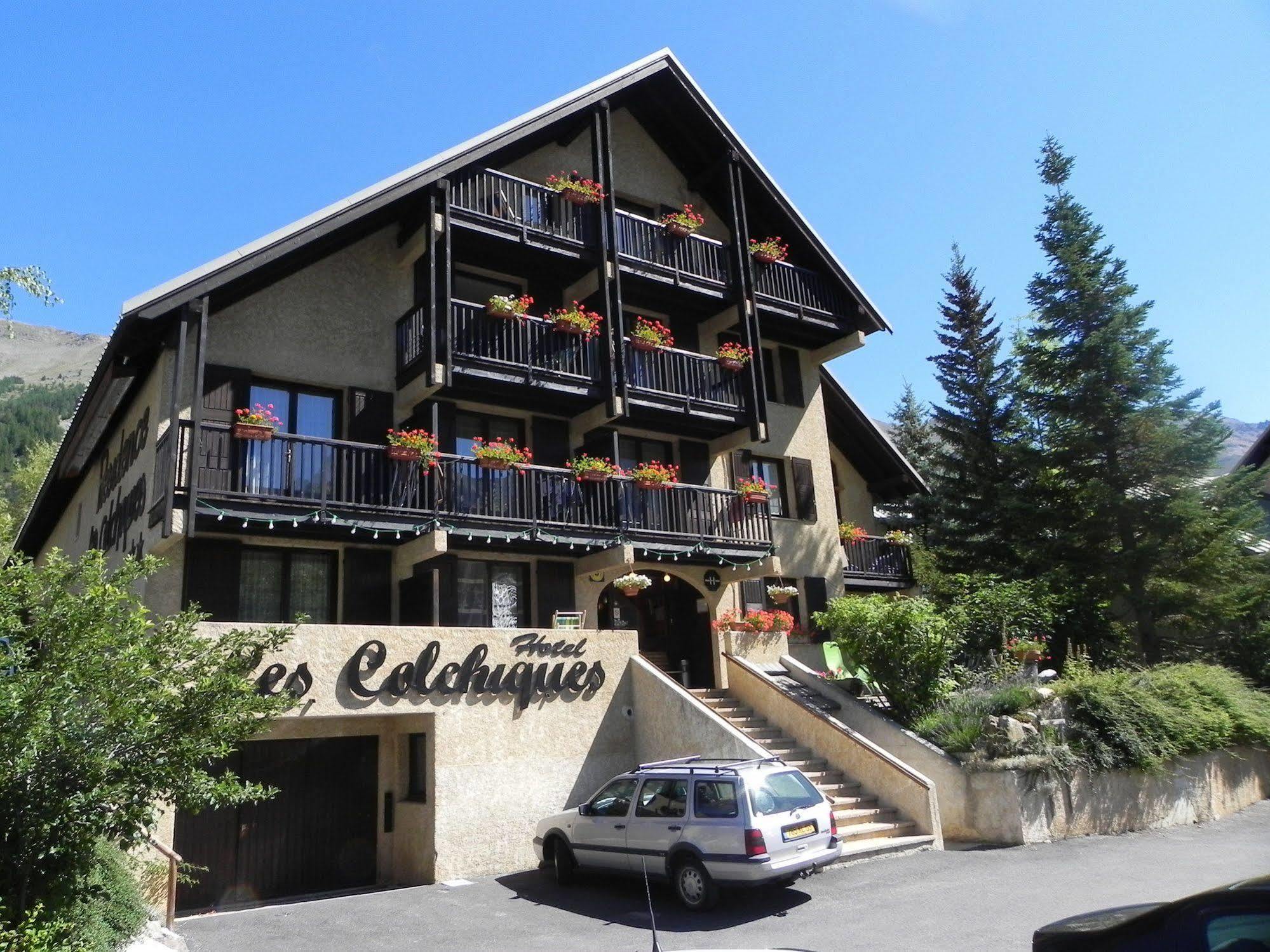 Hotel Residence Les Colchiques Le Monetier-les-Bains ภายนอก รูปภาพ