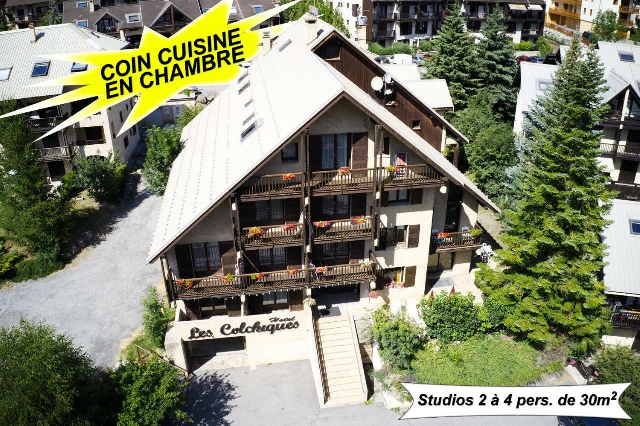 Hotel Residence Les Colchiques Le Monetier-les-Bains ภายนอก รูปภาพ